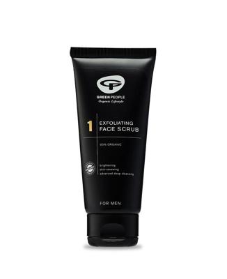 Green People Men face scrub exfoliating