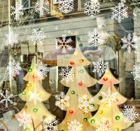 Kerststickers Sneeuwvlokken weergeven