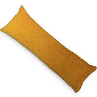 PandaHug Velvet Body Pillow Kussensloop Cognac (45x145 cm) - thumbnail