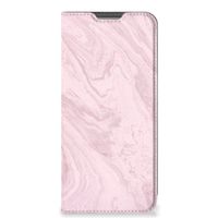 OPPO A96 | A76 Standcase Marble Pink - Origineel Cadeau Vriendin - thumbnail