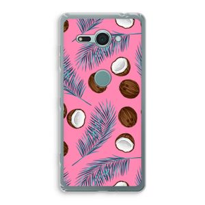 Kokosnoot roze: Sony Xperia XZ2 Compact Transparant Hoesje