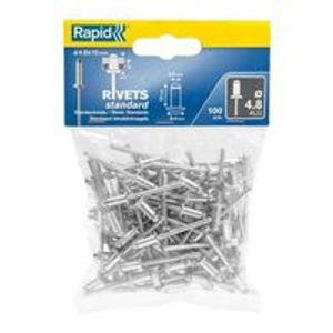 Rapid Blindklinknagel Ø 4.8x14mm Standaard (100 stuks)