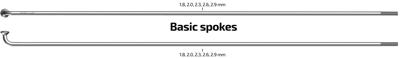 Roland Spaken 288-13 sapim leader ø2.33mm fg 2,6 - rvs (100 stuks)