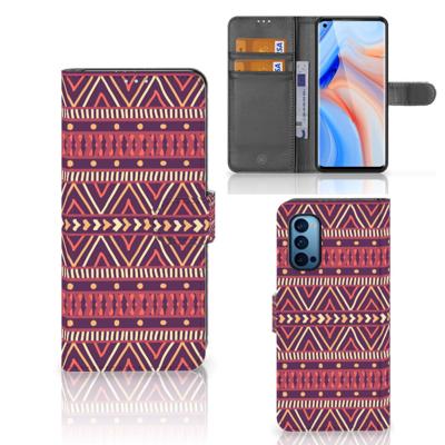 OPPO Reno 4 Pro 5G | Telefoon Hoesje | Aztec Paars