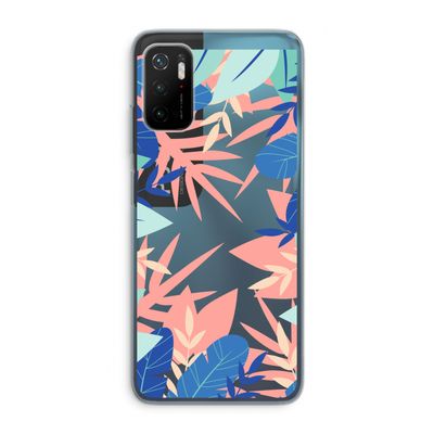 Tropisch: Xiaomi Poco M3 Pro 5G Transparant Hoesje