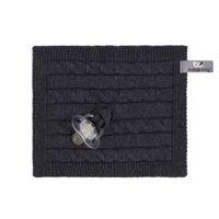 Baby's Only speendoekje Cable Classic Antraciet Maat