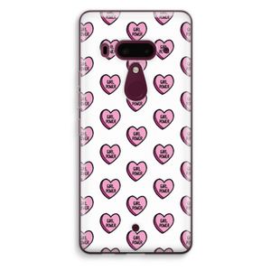 GIRL POWER: HTC U12+ Transparant Hoesje