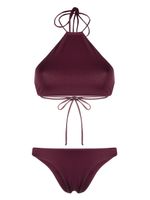 The Attico bikini à dos nu - Rouge