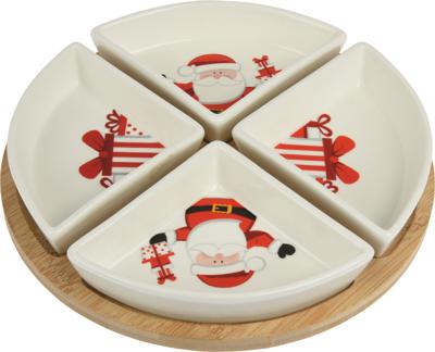 Serveerset Kerst 5Dlg - Nampook