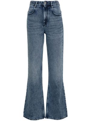 ISABEL MARANT jean évasé à taille haute - Bleu