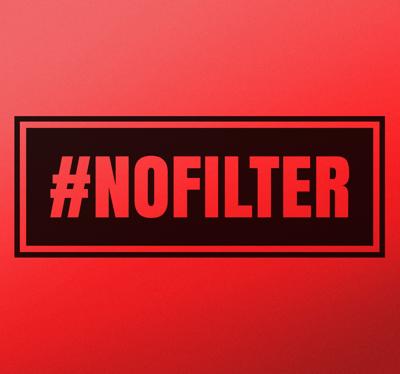 Sticker #nofilter