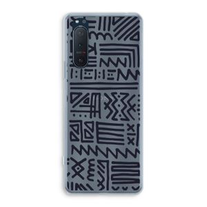 Marrakech print: Sony Xperia 5 II Transparant Hoesje
