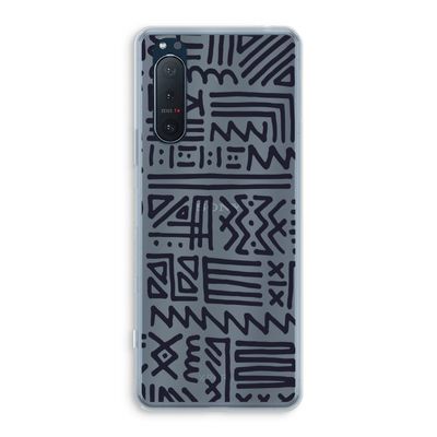 Marrakech print: Sony Xperia 5 II Transparant Hoesje