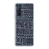 Marrakech print: Sony Xperia 5 II Transparant Hoesje