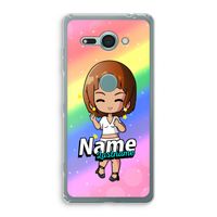 Chibi Maker vrouw: Sony Xperia XZ2 Compact Transparant Hoesje