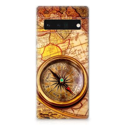 Google Pixel 6 Pro | Silliconen Back Cover | Kompas