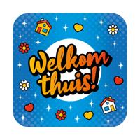 Huldeschild - Welkom thuis cartoon