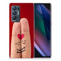OPPO Find X3 Neo | Sillicone Back Cover | Liefde - Origineel Romantisch Cadeau