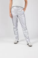 Nukus Broek Paris PU | Silver