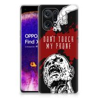 OPPO Find X5 Silicone-hoesje Zombie Blood