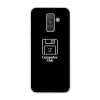 Hello: Samsung Galaxy A6 Plus (2018) Transparant Hoesje Hello: Samsung Galaxy A6 Plus (2018) Transparant Hoesje