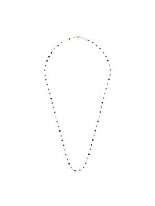 Gigi Clozeau collier en or rose 18ct à perles - 20 BLACK