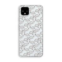 Zwanen: Pixel 4 XL Transparant Hoesje