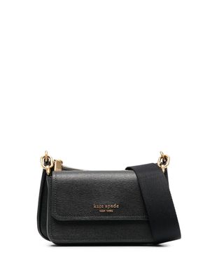 Kate Spade sac à bandoulière Morgan en cuir Saffiano - Noir