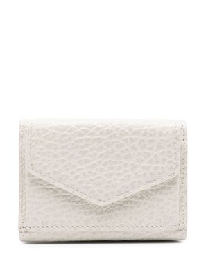 Maison Margiela portefeuille à coutures signature - Blanc