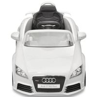 The Living Store Audi TT RS Ride-on Auto - 110.2 x 59 x 47.5 cm - Wit