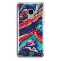 Chameleon Sun: Samsung Galaxy S9 Transparant Hoesje Chameleon Sun: Samsung Galaxy S9 Transparant Hoesje