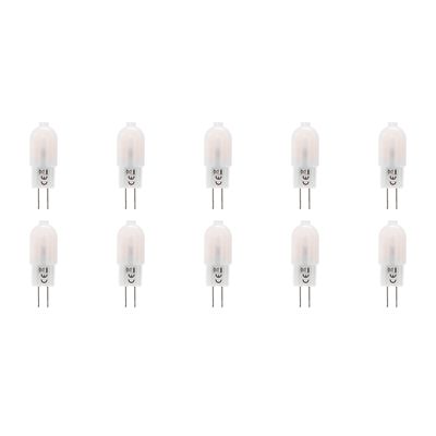 LED Lamp 10 Pack - Aigi - G4 Fitting - 1.3W - Warm Wit 3000K | Vervangt 12W