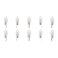 LED Lamp 10 Pack - Aigi - G4 Fitting - 1.3W - Warm Wit 3000K | Vervangt 12W