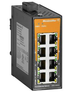 Weidmüller IE-SW-EL08-8TX Industrial Ethernet Switch 8 poorten 10 / 100 MBit/s