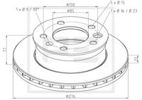 Pe Automotive Remschijven 016.291-00A - thumbnail