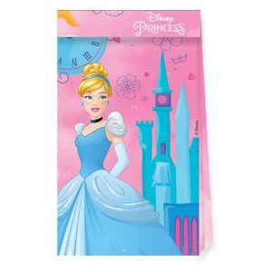 Globos papieren feestzakjes fsc prinses live your story, 4st.
