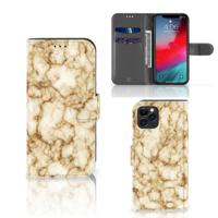 Apple iPhone 11 Pro | Bookcase | Marmer Goud