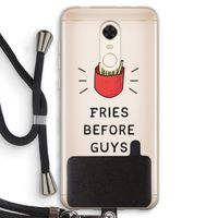 Fries before guys: Xiaomi Redmi 5 Transparant Hoesje met koord