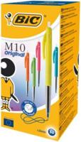 50x Bic M10 Color balpen blauw medium