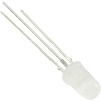 Vishay TLUV5300 Bedrade LED Rood, Groen Rond 5 mm 2.5 mcd, 2.5 mcd 60 ° 30 mA 2 V, 2.4 V