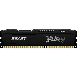 Kingston FURY Beast Werkgeheugenset voor PC DDR3 8 GB 2 x 4 GB Non-ECC 1866 MHz 240-pins DIMM CL10 KF318C10BBK2/8