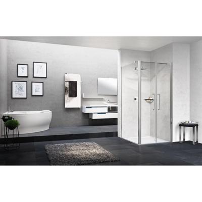 Novellini Young pendeldeur voor nis 103-107cm helder chroom y22b103-1k