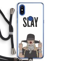 Slay All Day: Xiaomi Mi Mix 3 Transparant Hoesje met koord