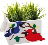Folia zelfklevend vilt ft 20 x 30 cm, pak met 10 vel in geassorteerde kleuren - thumbnail