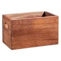 Leen Bakker - Krat Ronald S - 16x28x16 Cm - Hout - Bruin