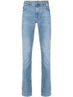 7 For All Mankind jean slim à effet usé - Bleu