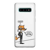 GSM secure: Samsung Galaxy S10 Plus Transparant Hoesje