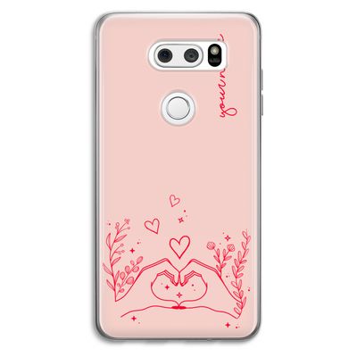 Love is in the air: LG V30 Transparant Hoesje