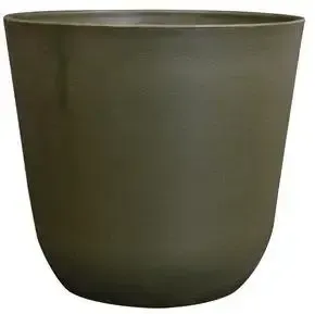 TS Collection bloempot kunststof 19x17cm groen