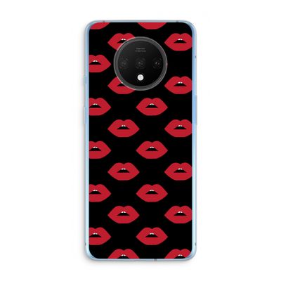 Lips: OnePlus 7T Transparant Hoesje